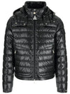 Lauros Lauros short down jacket black - MONCLER - BALAAN 2