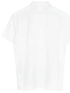 Stretch Piquet Regular Polo Shirt White - CP COMPANY - BALAAN 3