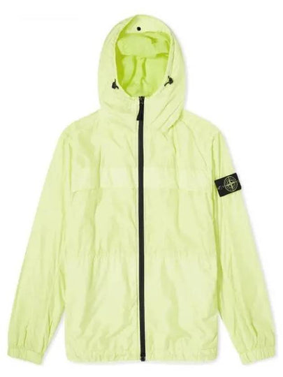 Crinkle Reps Hooded Jacket Lemon - STONE ISLAND - BALAAN 2