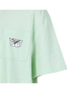 Flee loose fit round neck short sleeve T-shirt MW3SE060MIT - P_LABEL - BALAAN 5