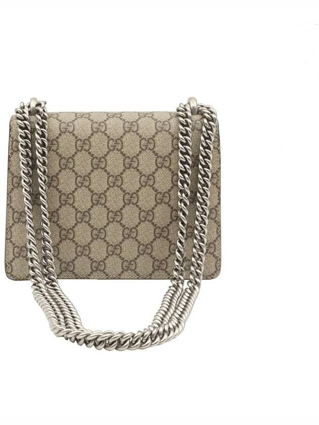 GG Supreme Canvas Beige Suede Dionysus Mini Chain Shoulder Bag 421970 - GUCCI - BALAAN 3