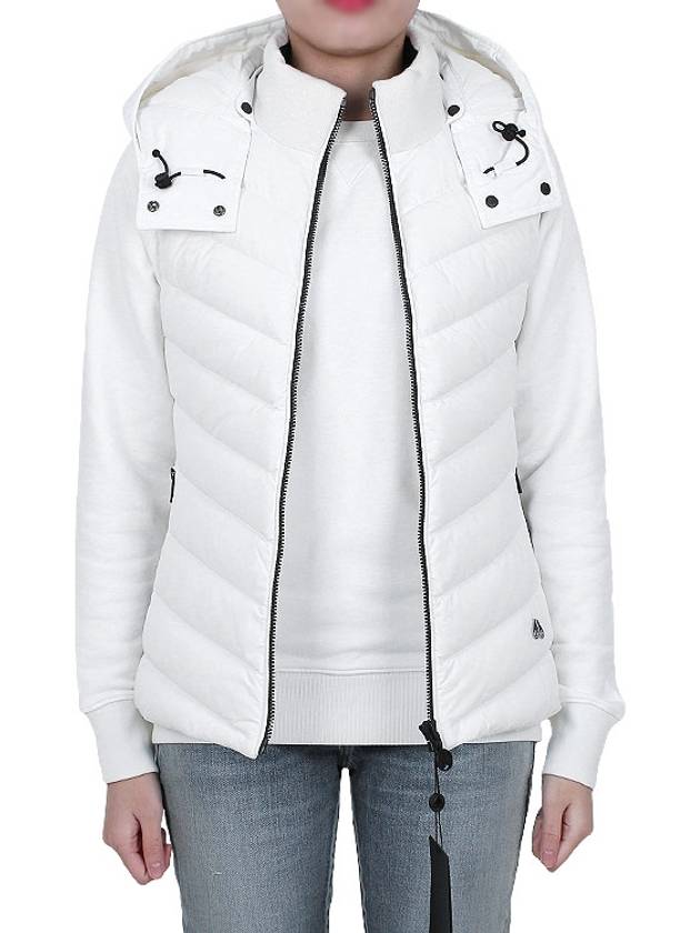 Roswell Padded Vest White - MOOSE KNUCKLES - BALAAN 4