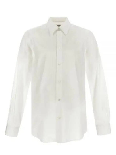 Classic Cotton Poplin Long Sleeve Shirt White - BOTTEGA VENETA - BALAAN 2