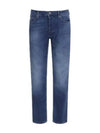 Men s Cotton Straight Jeans Blue - HUGO BOSS - BALAAN 2