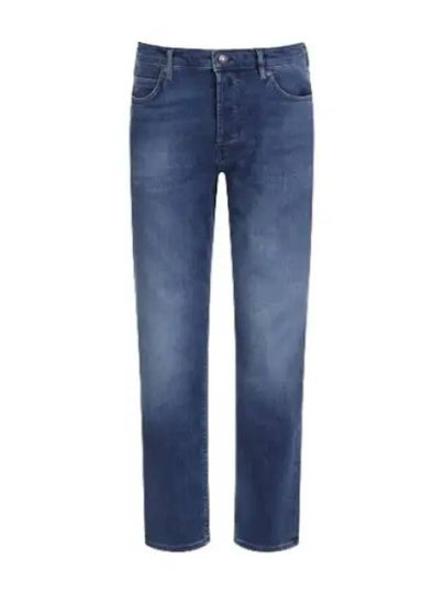 Men s Cotton Straight Jeans Blue - HUGO BOSS - BALAAN 2