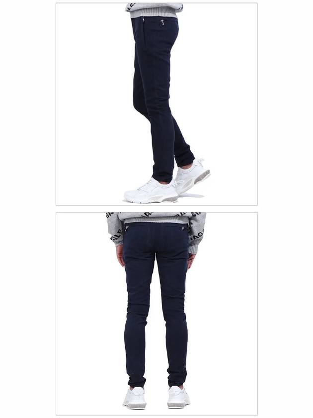 Cotton Skinny Jeans Navy - BALMAIN - BALAAN 4