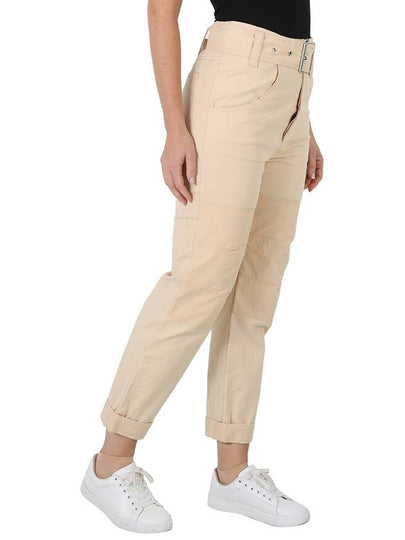 Proenza Schouler Ladies High Waisted Utility Belt Pants in Beige, Brand Size 0 - PROENZA SCHOULER - BALAAN 2