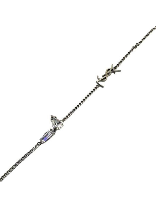 Opium Cassandra Crystal Silver Ladies Bracelet 692489 - SAINT LAURENT - BALAAN 2