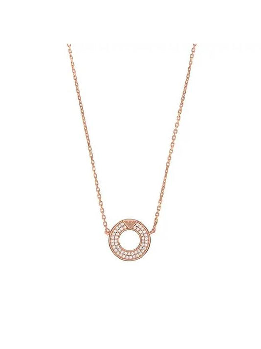 Pendant Necklace Rose Gold - EMPORIO ARMANI - BALAAN 2