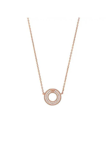 Pendant Necklace Rose Gold - EMPORIO ARMANI - BALAAN 1