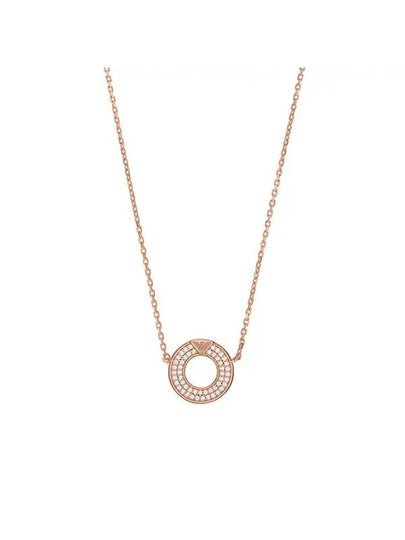 Pendant Necklace Rose Gold - EMPORIO ARMANI - BALAAN 2