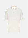 Men's Cotton Short Sleeve PK Shirt White - LORO PIANA - BALAAN 3