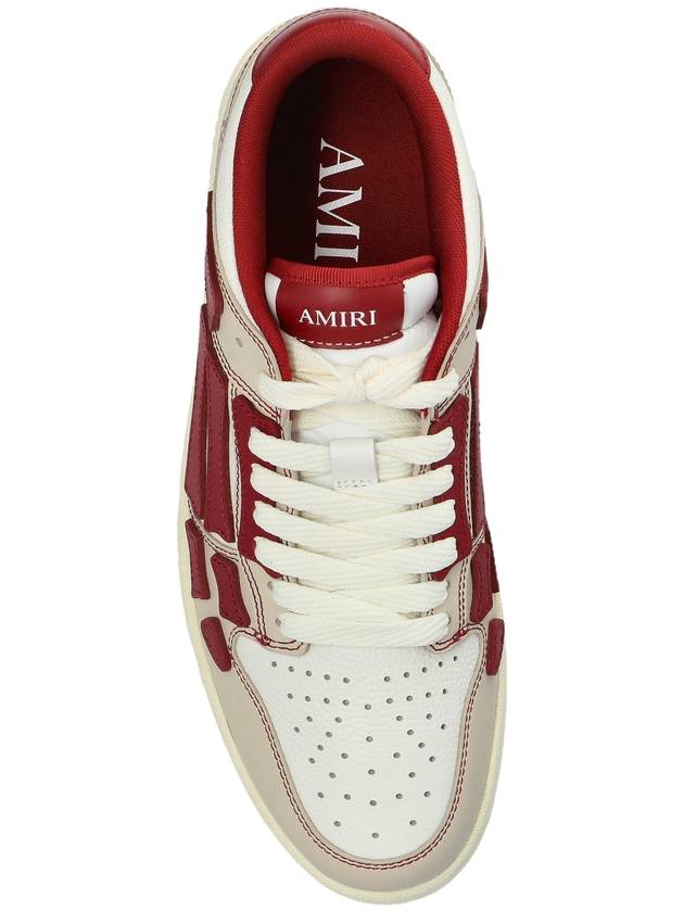 Amiri Sneakers Varsity Skel Top Low, Men's, Cream - AMIRI - BALAAN 6