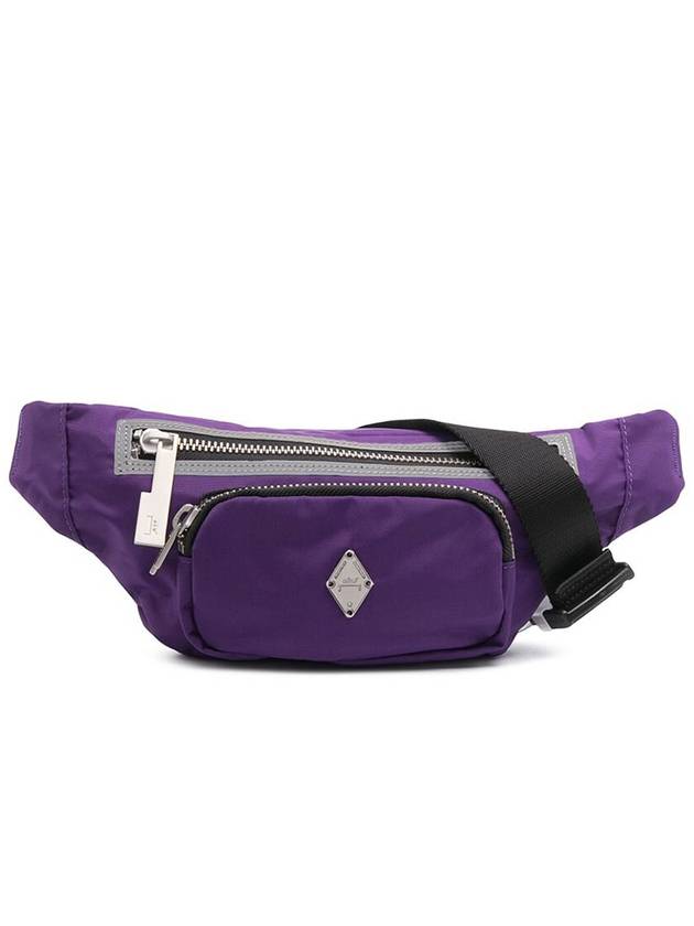 Logo Plaque Belt Bag Purple - A-COLD-WALL - BALAAN 1