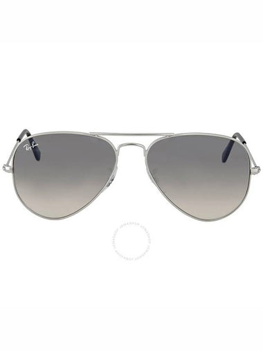 Ray Ban Aviator Gradient Light Grey Unisex Sunglasses RB3025 003/32 62 - RAY-BAN - BALAAN 1