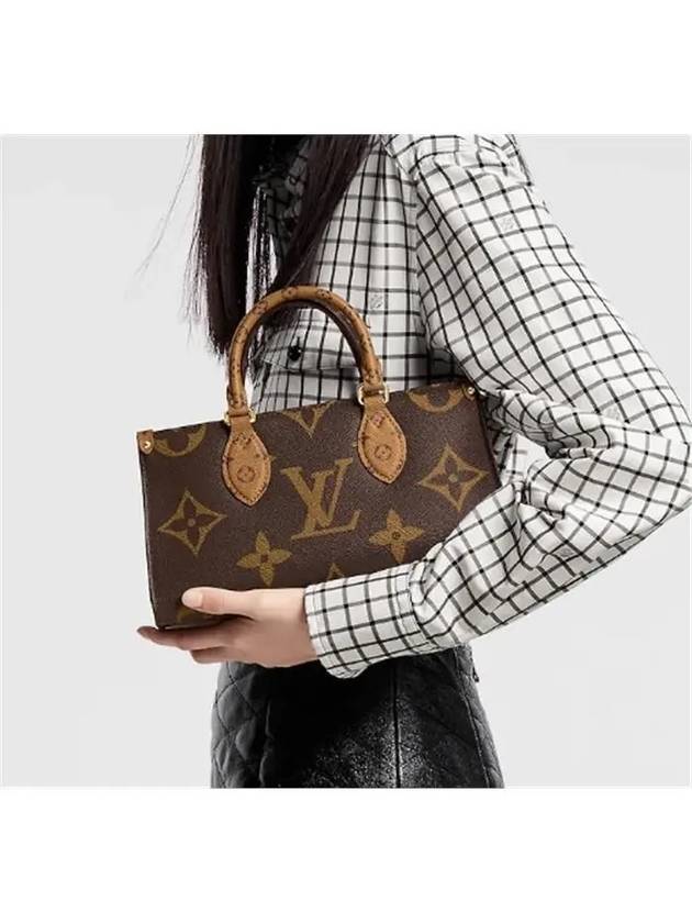 OnTheGo East West Monogram Tote Bag Brown - LOUIS VUITTON - BALAAN 5