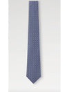 Tie Monogram Shadow Dot Silk Navy Blue M90831 - LOUIS VUITTON - BALAAN 2