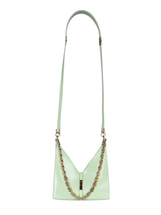 Mini Cut Out Leather Shoulder Bag Green - GIVENCHY - BALAAN 1