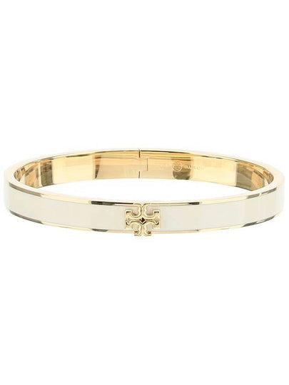 Kira Enamel Bangle Bracelet Gold Ivory - TORY BURCH - BALAAN 2