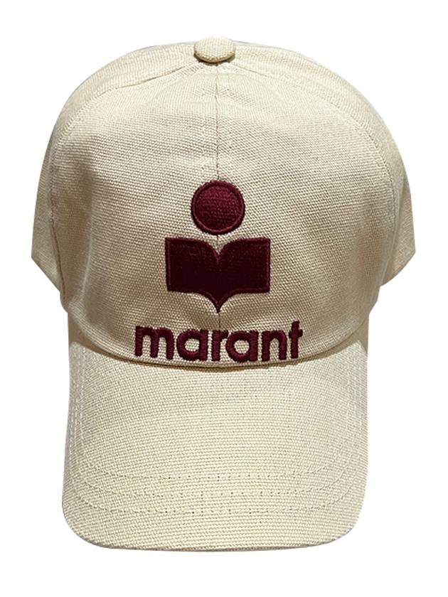 Logo Embroidered Baseball Cap CQ001XFAA1C09A - ISABEL MARANT - BALAAN.