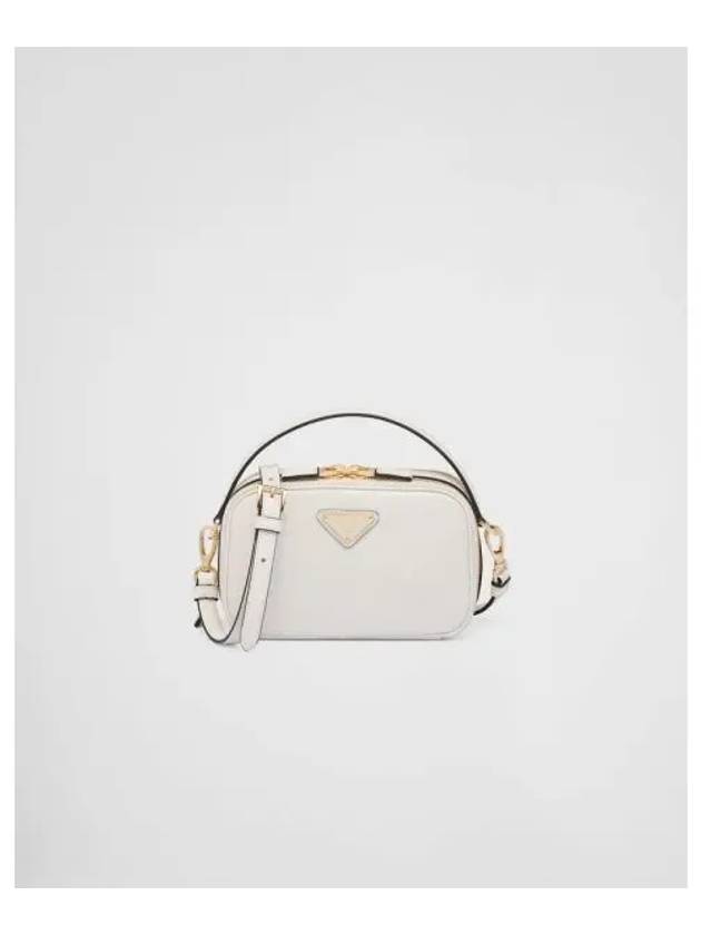 Odette Leather Mini Bag White - PRADA - BALAAN 2