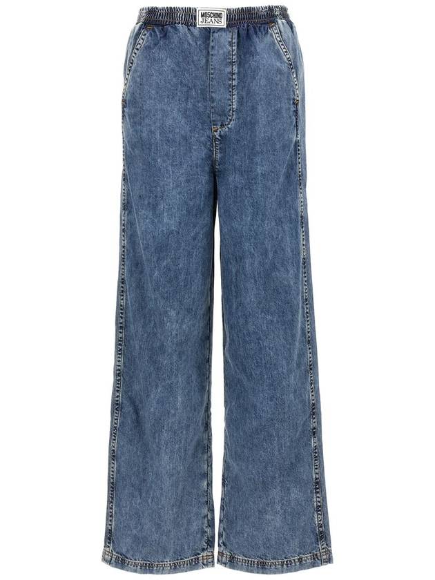 Moschino Jeans Embroidery Jeans - MOSCHINO - BALAAN 1