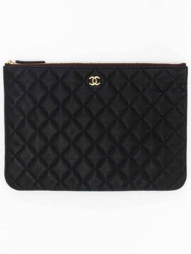 Classic Caviar New Medium Pouch Clutch Bag A82545 - CHANEL - BALAAN 2