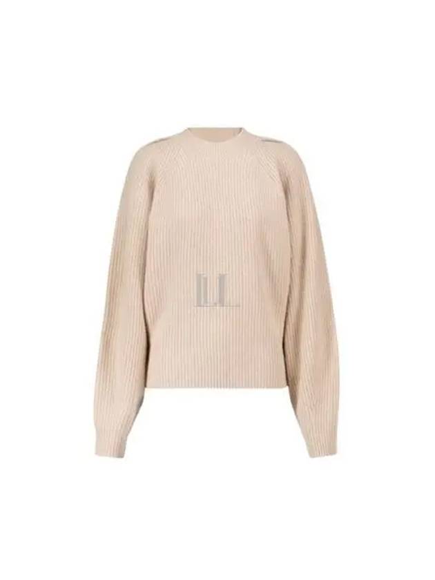 Billie Rubber Jumper Knit Top Beige - ISABEL MARANT - BALAAN 2