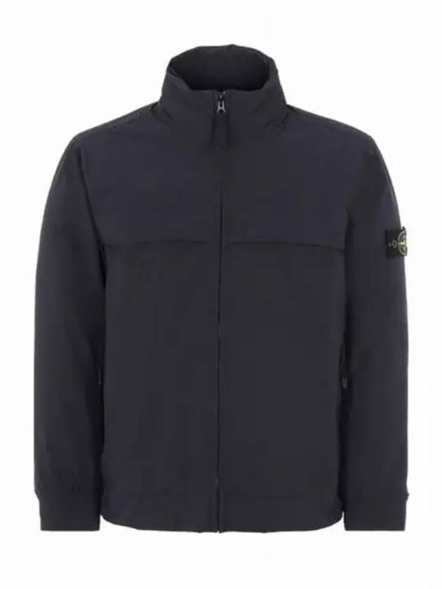 Men's Wappen Softshell Zip-Up Jacket Navy - STONE ISLAND - BALAAN 2