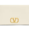 V Logo Signature Chain Cross Bag White - VALENTINO - BALAAN 9