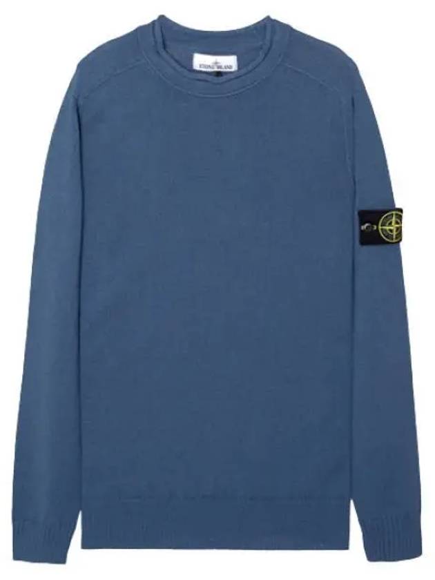 badge crewneck knit men - STONE ISLAND - BALAAN 1