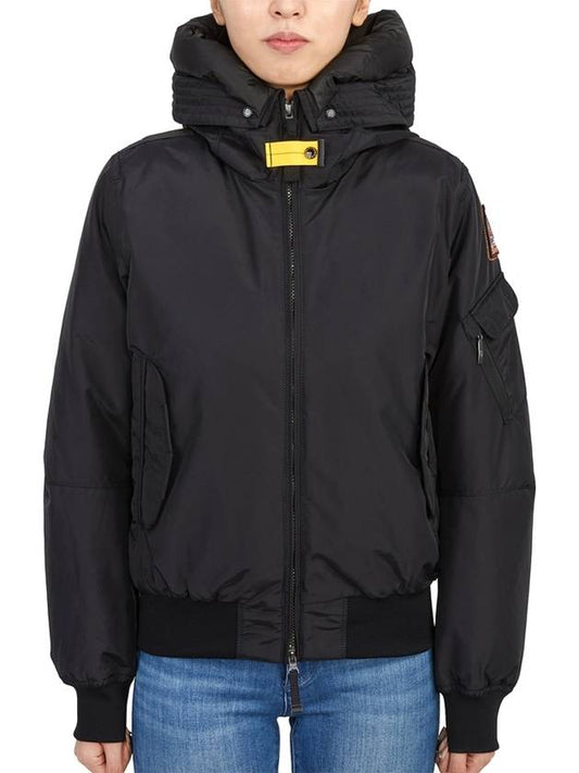 Women's Gobi Core Masterpiece Hooded Padding Black - PARAJUMPERS - BALAAN 2