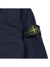 Supima Cotton Twill Stretch-TC Jacket Navy Blue - STONE ISLAND - BALAAN 9