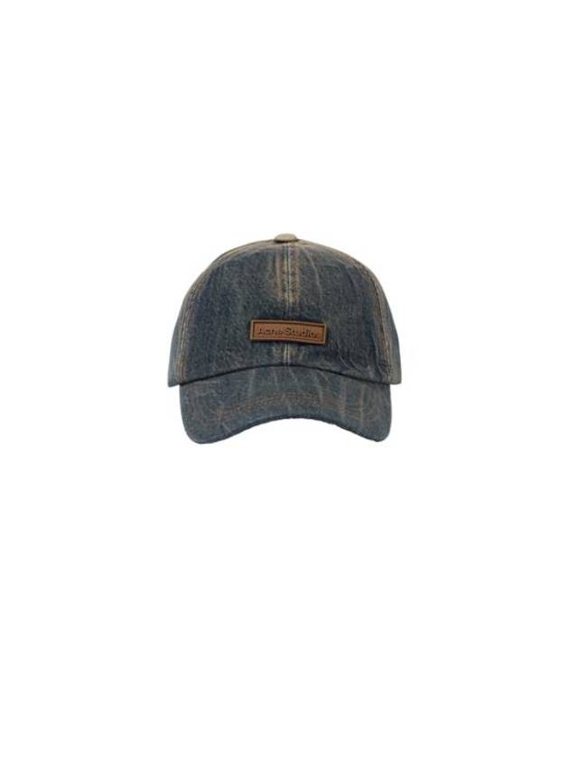 Logo Patch Denim Cap Hat C40355 - ACNE STUDIOS - BALAAN 2