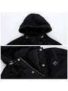 Alexandre Mattiussi Windbreaker Hoodie Black - AMI - BALAAN 6