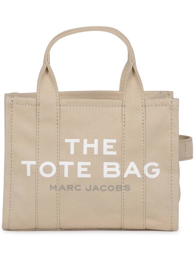 Logo Small Canvas Tote Bag Brown - MARC JACOBS - BALAAN 2