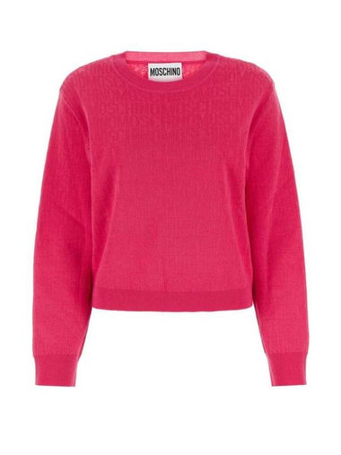 Sweater A09027700 1217 PINK - MOSCHINO - BALAAN 1