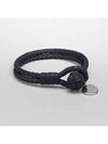 Intrecciato Double Weaving Bracelet Black - BOTTEGA VENETA - BALAAN 3