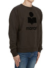 Mikoy Logo Cotton Sweatshirt Fade Black - ISABEL MARANT - BALAAN 4