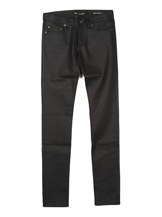 Women's Denim Jeans Black - SAINT LAURENT - BALAAN 1