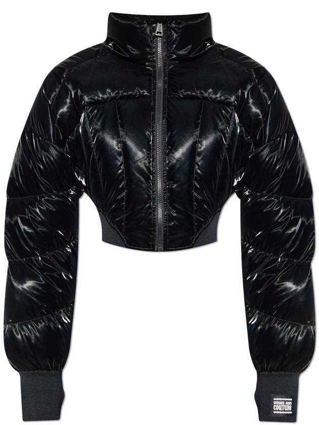 Versace Jeans Couture Short Down Jacket, Women's, Black - VERSACE - BALAAN 1