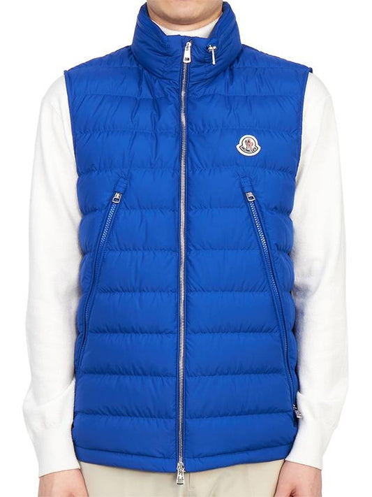 Albyt Padded Down Vest Blue - MONCLER - BALAAN 2