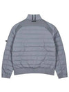 Men s Lightweight Down Doing Jumper 1144GXWN GREY - BLACK&WHITE - BALAAN 2