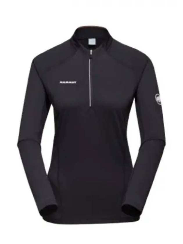 Aenergy FL ​​Half Zip-up Long Sleeve T-shirt Black - MAMMUT - BALAAN 2