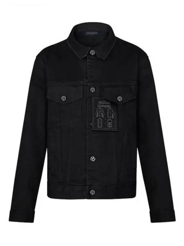 DNA Denim Jacket Black - LOUIS VUITTON - BALAAN 2