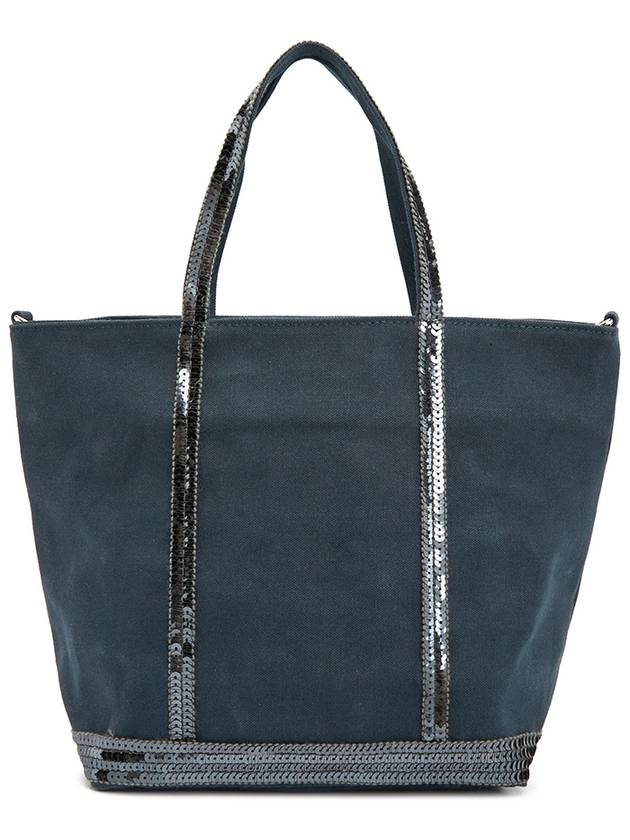 0PVE01 V40435 781 Cabasa Petit Sequin Small Tote Bag - VANESSA BRUNO - BALAAN 5