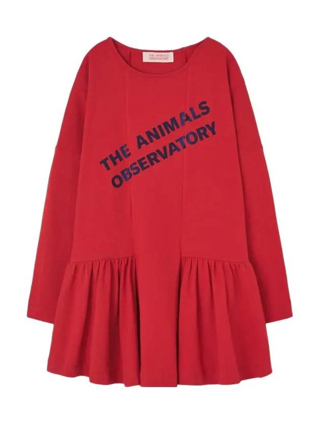 Kids Logo One Piece Red F24028 185EN - THE ANIMALS OBSERVATORY - BALAAN 1