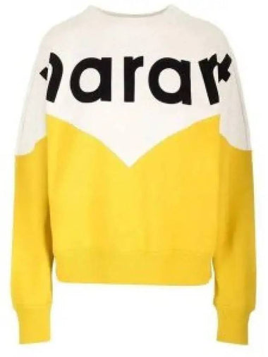 Women s Houston Sweatshirt Yellow SW0006FA A1M08E 10YW 1224518 - ISABEL MARANT - BALAAN 1