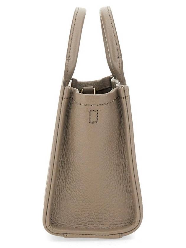 Leather Mini Tote Bag Cement - MARC JACOBS - BALAAN 5