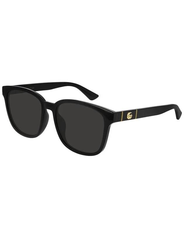 Eyewear Asian Fit Square Sunglasses Black Grey - GUCCI - BALAAN 3